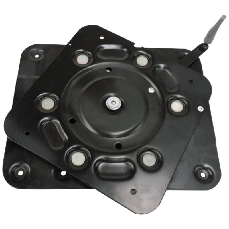 Swivel plate for adjusting the angle and position of the operator' seat 920053