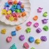 1000pcs Factory Sale Candy Color Mini Plastic Hair Clips 15mm Tiny Hair Claws Kids Girls Clips for Hair Accessories