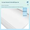 50 Rolls Coreless Large Household Toilet Paper Pack - Wood Pulp, Portable, Hand Wiping