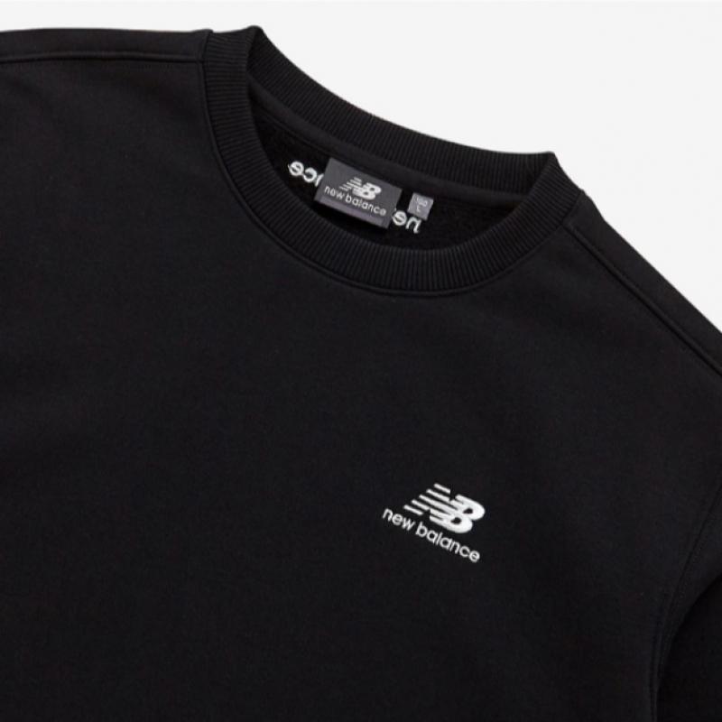 New Balance Half Club  Nbnccb1013 Bk New Val Essential Small Logo Unisex Long Sleeve Tee