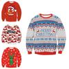 Classic Mens Christmas 3d Printed Hoodie With Polyester Fabric For Holiday Celebrations