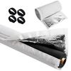 3 Layer Oxford Cloth HVAC Copper Pipe Insulation Cover Waterproof Sun-proof Zipper Flexible AC Hose Insulation Sleeve
