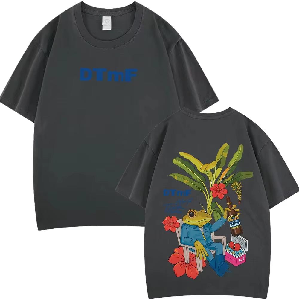 High Quality Unisex Vintage Hip Hop Oversized TShirt Bad Bunny DTMF Debi Tirar Mas Fotos World Tour Graphic Print TShirt