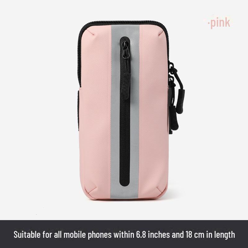 

Унисекс Ночной беговой браслет - Фитнес Телефон и Хранение Аксессуаров розовый