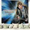 Johnny Wall Tapestry Aesthetic Wall Hanging Printed Fabric Blanket Decorative Tapestries for Bedroom Living Room Home Decor