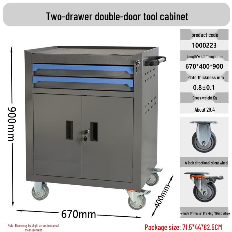 Heavy-Duty Tool Cart for Workshop and Auto Repair