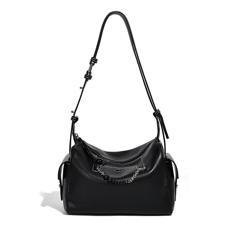 Niche Design Motorcycle Bag for Women 2025 Autumn Winter New Fashion Versatile Large Capacity Single Shoulder High-end Crossbody Bag