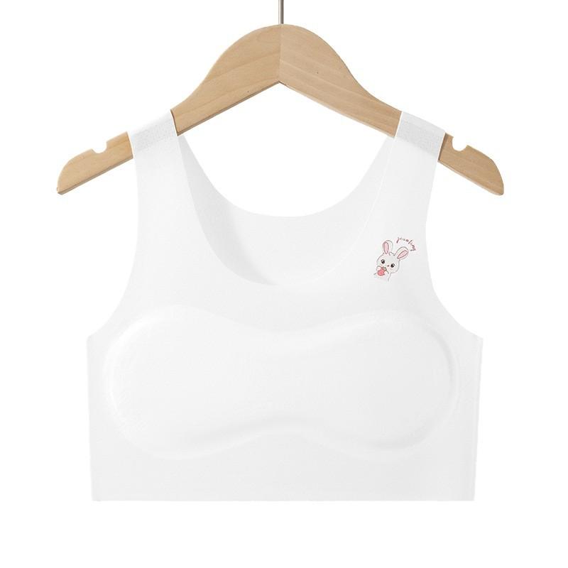 Less bra development stage two-stage vest primary school students middle and older children clouds thin breathable