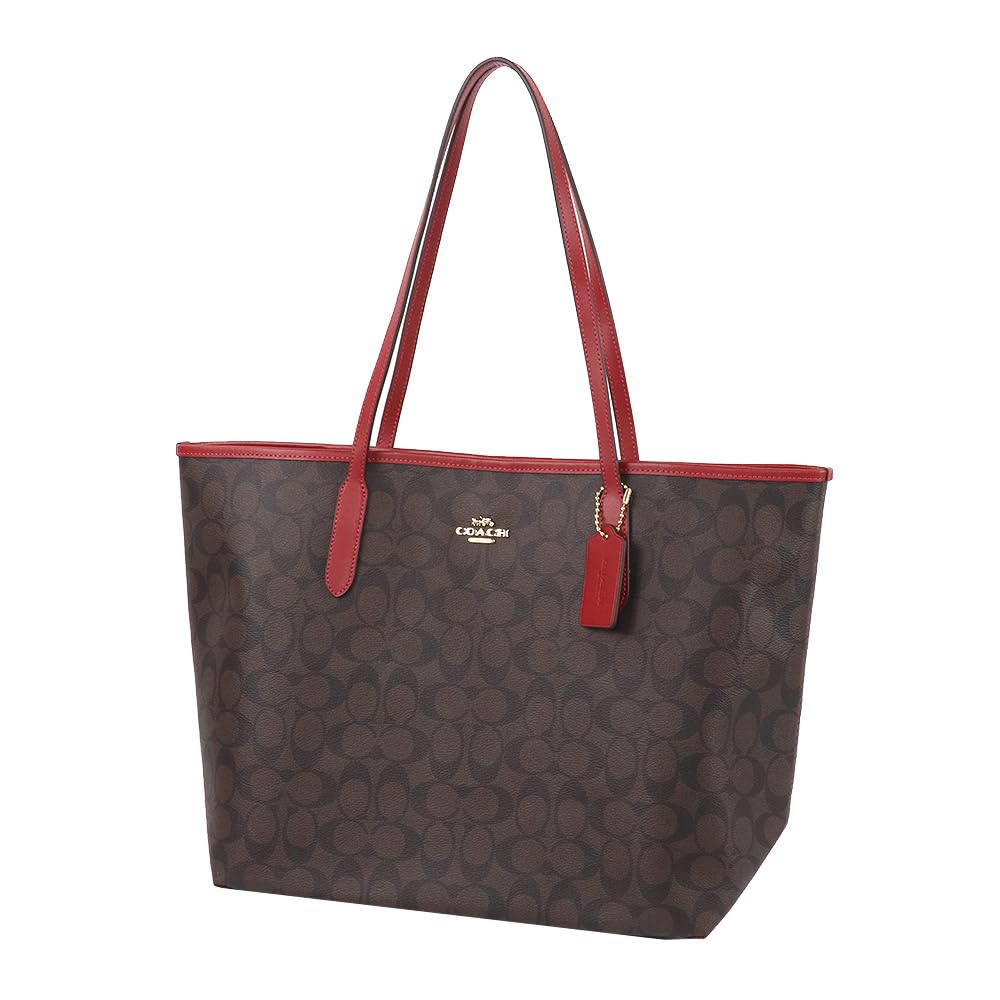 

Сумка Tote Bag 5696 A4 Compatible Signature Brown 1941 [Coach] Жіноча (IMRVQ Червоний) [Елемент]