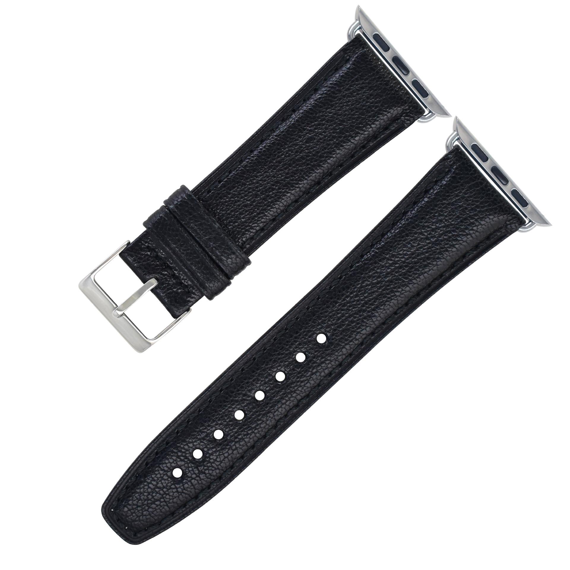 

French Goatskin, All-Inclusive Edge Iwatch12345 Generation Leather Watch With Dongguan 38/40/41MM-22