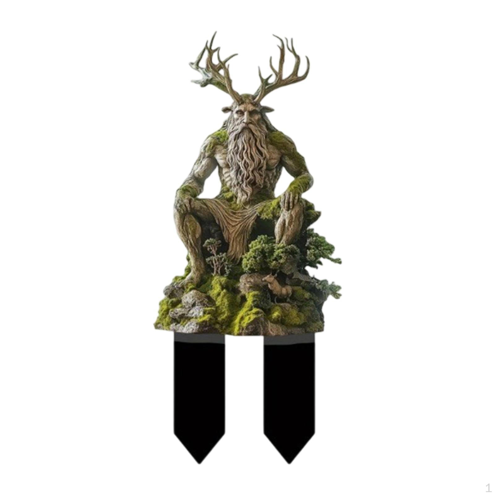 

2D Acrylic Decorative Panel for Garden, Outdoor Stake And Flower Pot Style B