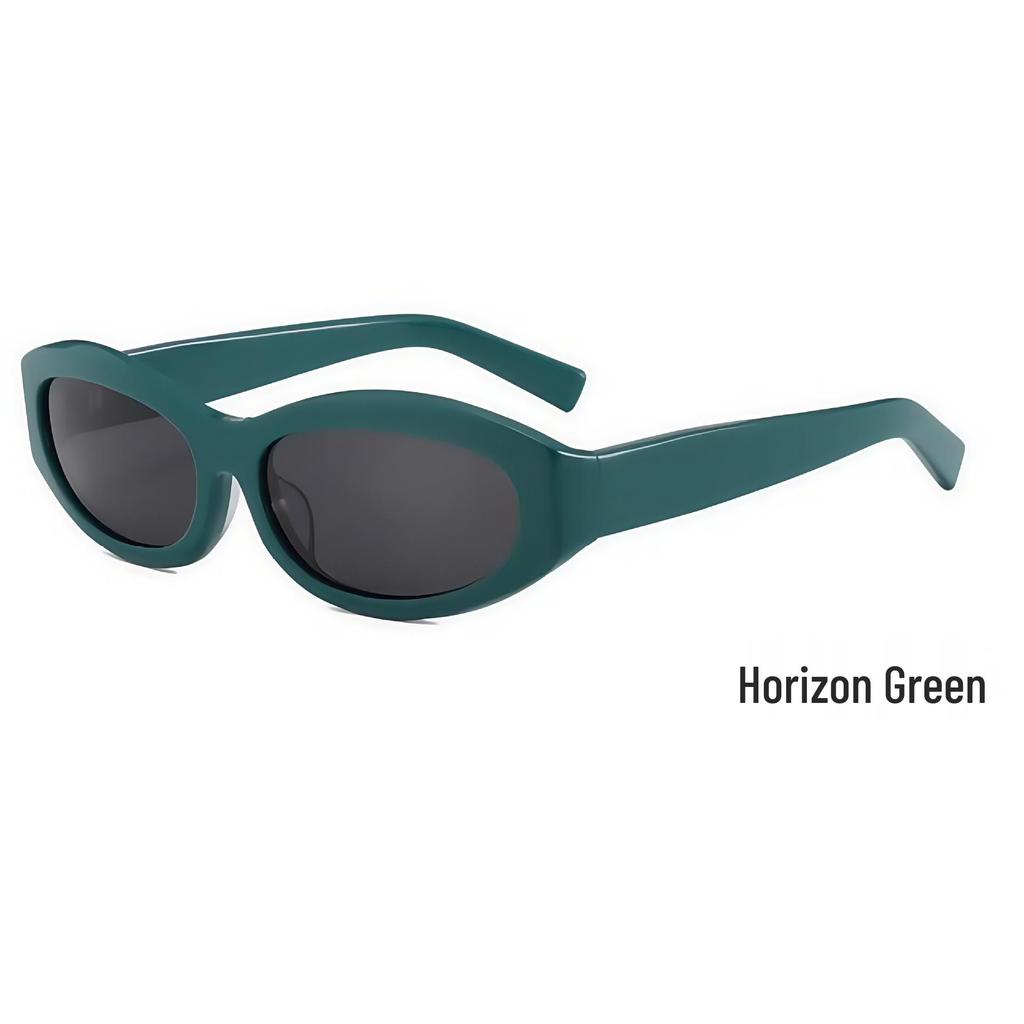 5077 Xin Zhilei Cat-Eye HD Sunglasses - Unisex, High-End Nylon Design