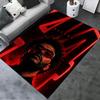 The Weeknd Teppich für Wohnzimmer Schlafzimmer Zuhause Sofadekoration, Kinder Spiel rutschfeste Bodenmatte