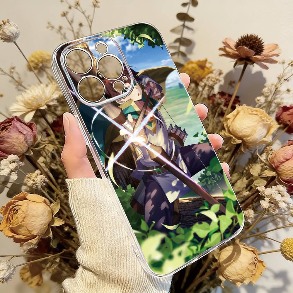 

Konosuba Phone Case Transparent Silicone Soft For iPhone 17 16 15 14 13 12 11 Mini Pro Max Plus iPhone13