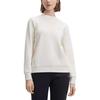 Fila Official 2023 Winter New Knit Pullover Fashion Simple Elegant Loose Sweatshirt Women Sweatshirt Steam-White F11W341203F-IV