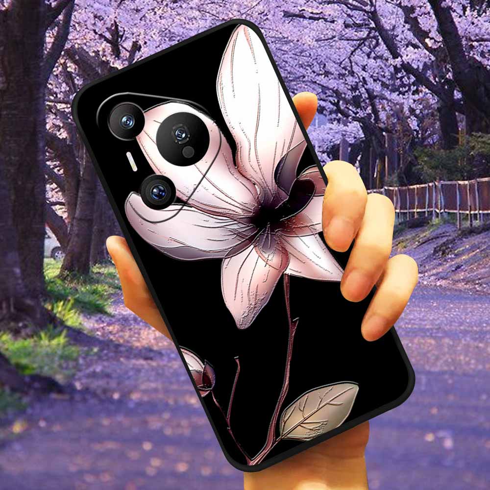 For Huawei Pura 70 Case Emboss Owl 3D Relief Silicone Soft Back Cases For Huawei Pura 70Pro+ Cover 70 Pro 70 Ultra Shell Printed