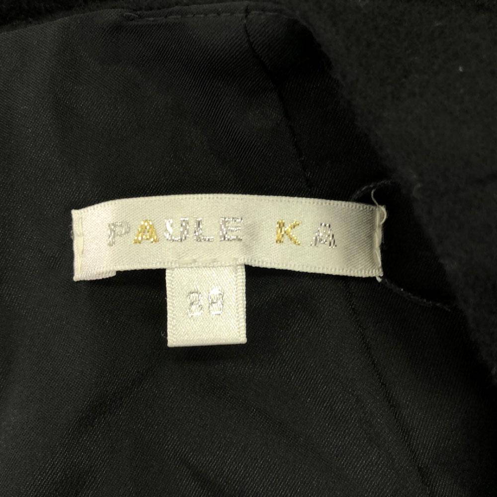 PAULE KA unused Long sleeve Switching one piece 38 Black series With tag Women Used