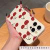 Cherries are suitable for Apple 17 mobile phone case iPhone16/15/14 simple 13promax anti-drop 12/11 soft 7