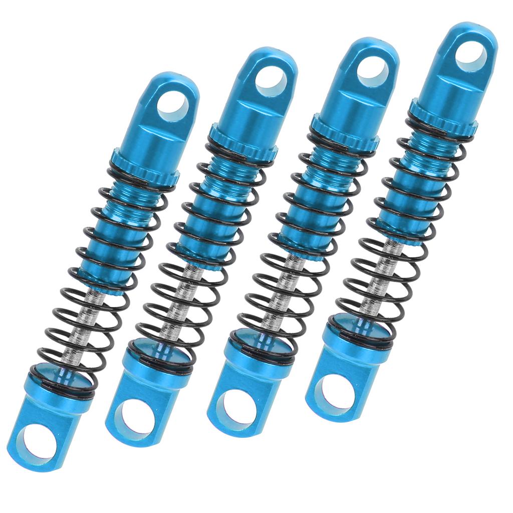 Metal Shock Absorbers Spring Damper Replacement for XIAOMI Suzuki Jimny 1 16 RC CarBlack