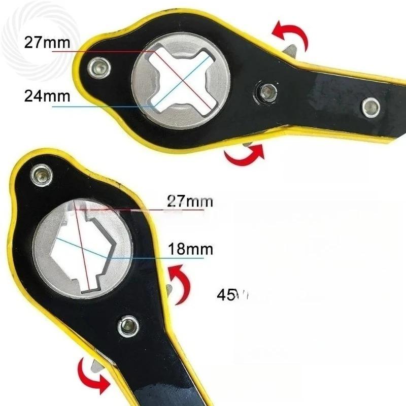 Car Mounted Small Car Universal Crank Handle Accessories with CAR Tools Car Jack Handle Lever Labor-saving Wrench Tool 1PCS