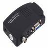SAIZHUO BNC To VGA To VGA BNC Input To VGA Output for CCTV Camera PC To TV Laptop Monitor Converter for DVR DVD Player Support PAL VGA, S-Video
