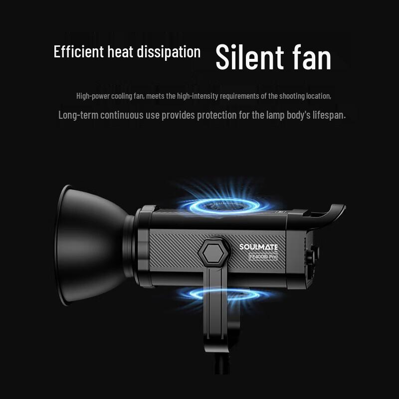 SOULMATE FE400Bi Pro 300W Bi-color COB LED Video Fill Light