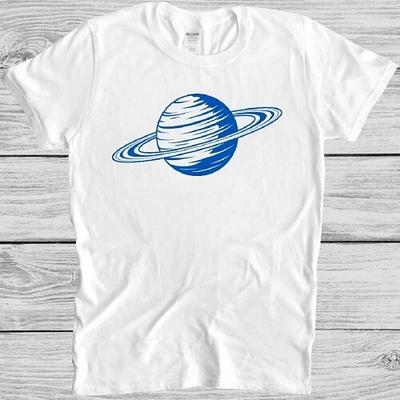 Saturn T-Shirt Planet Sonnensystem Nasa Lustig Cool Geschenk Tee M313