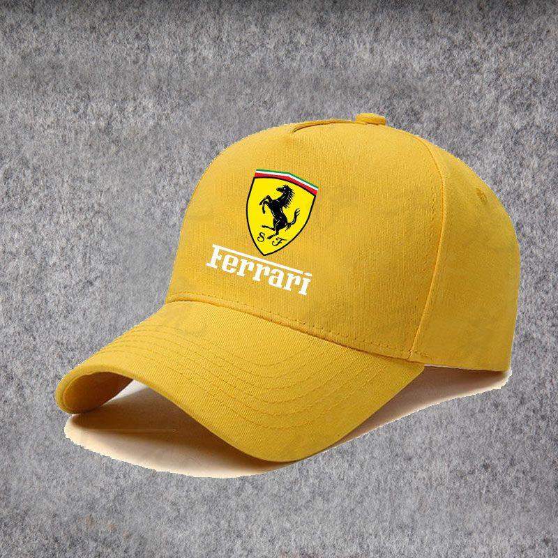 Ferrari Racing Baseball Cap Outdoor Cycling Sun Visor Hat Unisex for Ferrari F1 F8 F80 SF90 Stradale SF90Spider 296 GTB 296 GTS