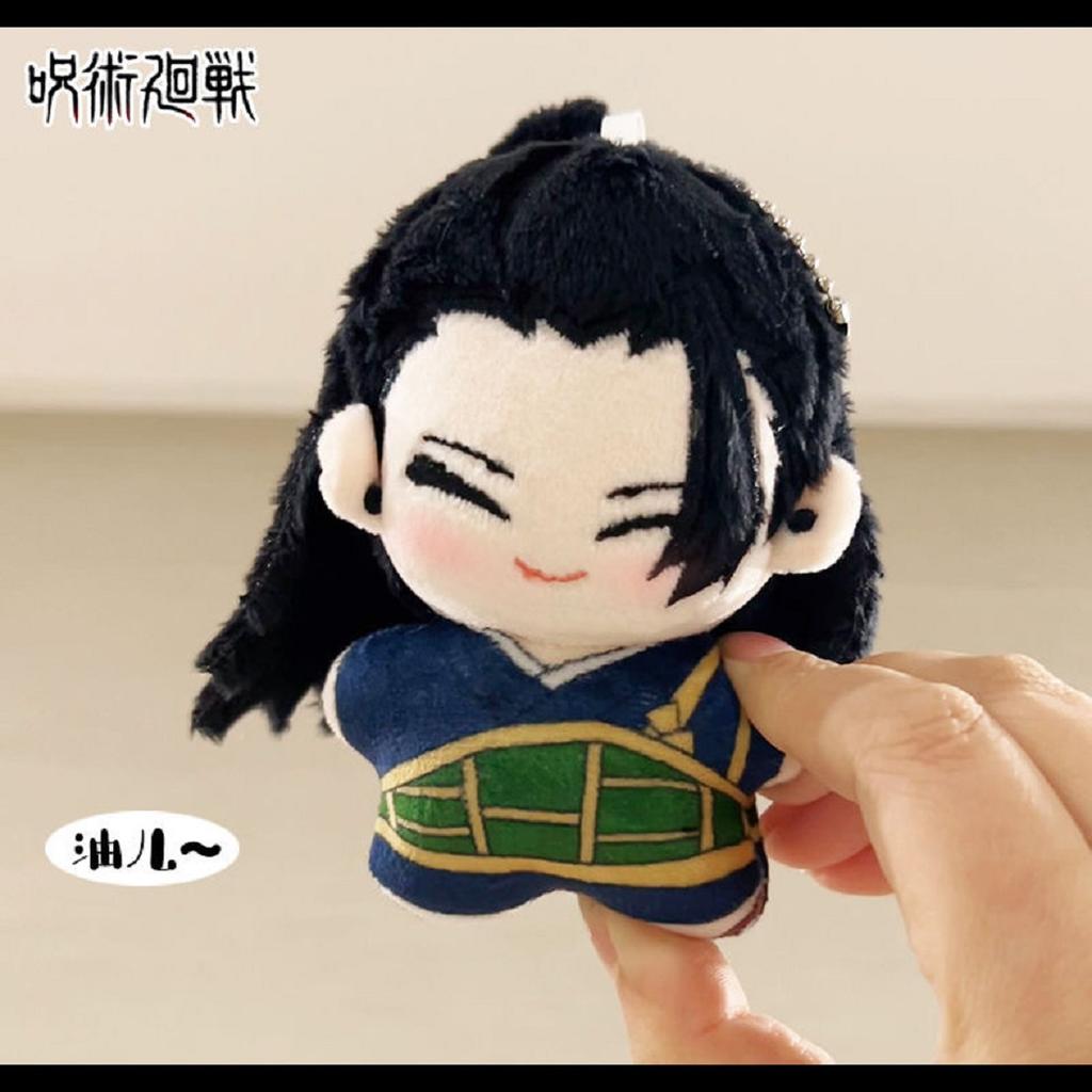 Nieuwe Jujutsu Kaisen Gojo Geto 10cm Katoenen Pluche Sleutelhanger Poppetje Hanger Speelgoed Cadeau