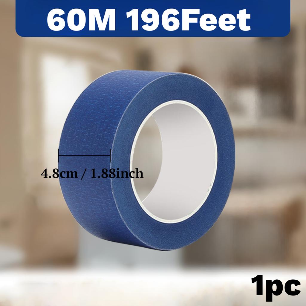 Blue Painters Clean Peel Masking Tape Adhesive DIY Painting Paper Painter Decor Craft General Purpose