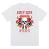 Guns N Roses Grafikdruck T-Shirt Vintage Streetwear Kurzarm Mode Rundhals T-Shirt Damen T-Shirt