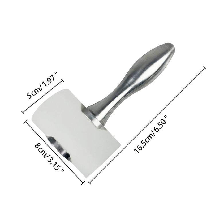 Creative Leather Craft Hammer Metal Handle Nylon Mallet Household Utility Ga