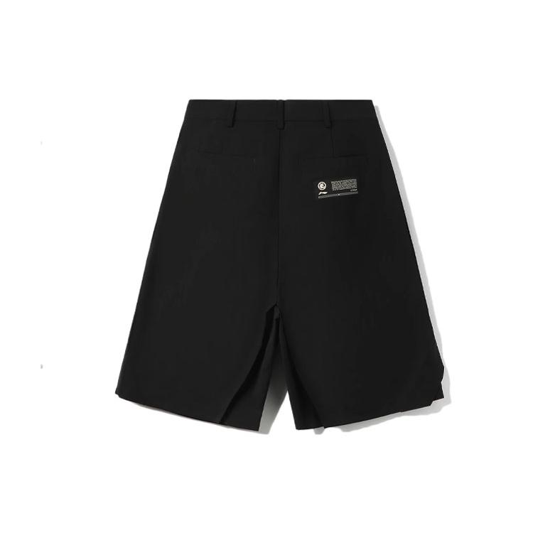 Li Ning Casual Shorts Men's Black Moderate AKSR687-2