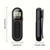 Mini oppladbar bærbar FM-radioklips - kompakt design, lang batterilevetid, hodetelefoner inkludert