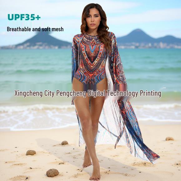 2025 Long Sleeve Russian Bikini Swimsuit with Shorts Set