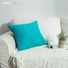 1 STÜCK LOZUJOJU 11 Farben Einfacher Moderner Stil Massiver Sofakissenbezug Bettkissenbezüge für Autosofa Büro 45 x 45 cm