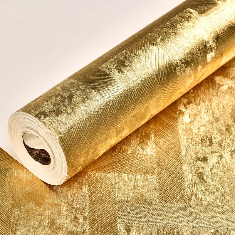 15 Stil Goldfolie Tapete PVC Wasserdicht 3D Geprägt KTV Bar Wand Decke Dekor Wandpapier Wandbild