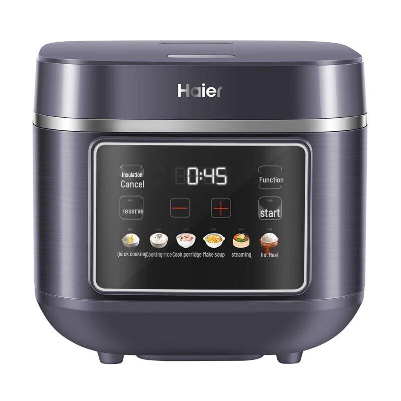 HAIER Intelligenter Reiskocher mit Touchscreen, CN-Stecker (Adapter enthalten)