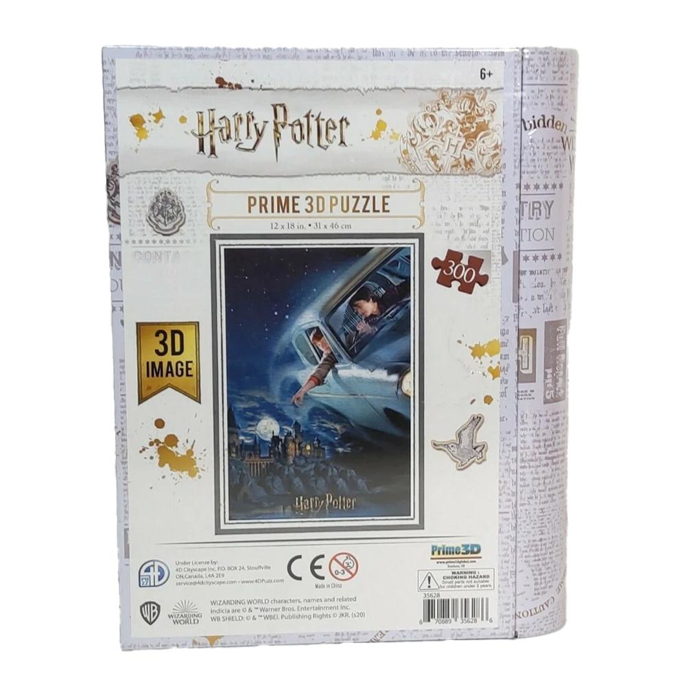 HARRY POTTER Harry & Ron létají nad Bradavicemi Skládačka