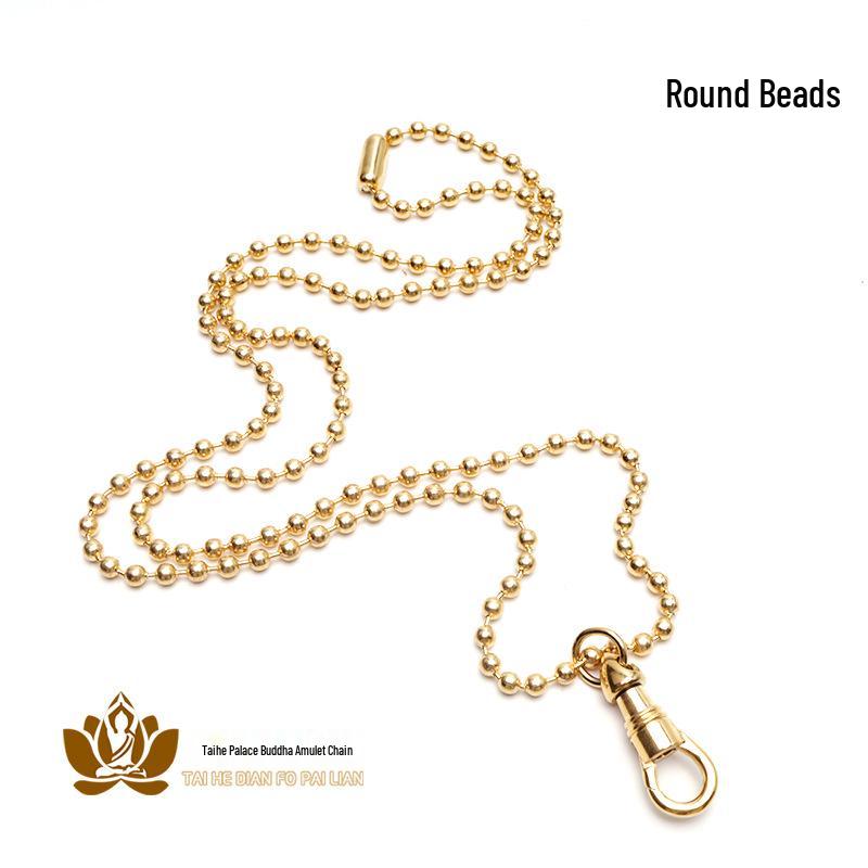 

Не тускнеющая тайская цепочка для амулета с застежкой в виде клюва орла, универсальная гипоаллергенная позолоченная титановая сталь для мужчин и женщин Default