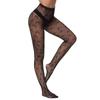 Thin Base Stockings, European and American Spring/summer Stockings, Hollow Lace Jacquard Socks, Fishnet Stockings3080