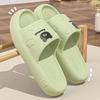 Women's Summer Slippers: Thick-Soled, Non-Slip, Quiet, Deodorant, Versatile for Couples, Perfect for Indoor Use.