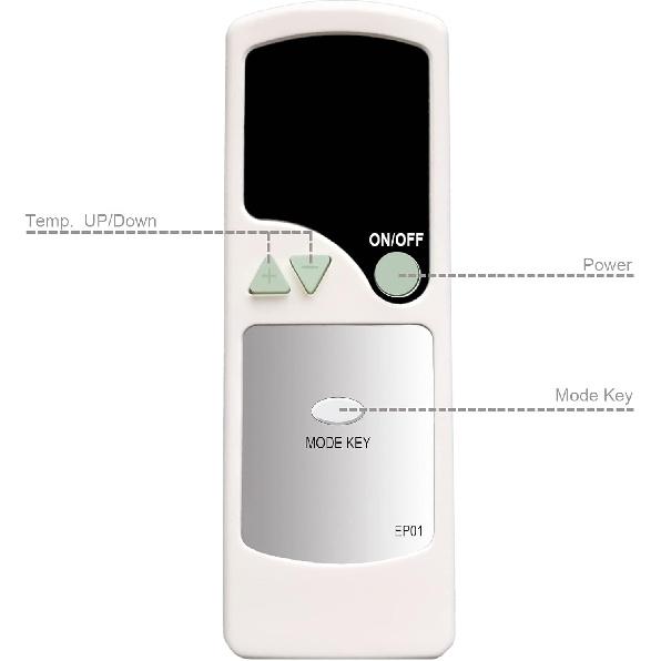 Replacement Remote Control for EdenPURE GEN4 Heater A4643/RTL YN022 US004