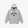 New Era Mlb New York Yankees Logo Hoodie Heather Gray 14742009