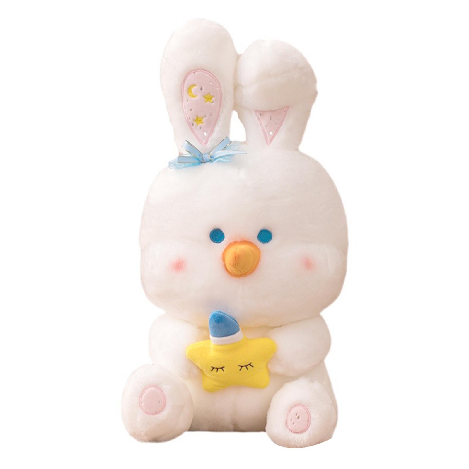 

Cute Bunny Plushy With Q Version Cuddly Animal Toys Sleeping Pillow Toy China Mainland