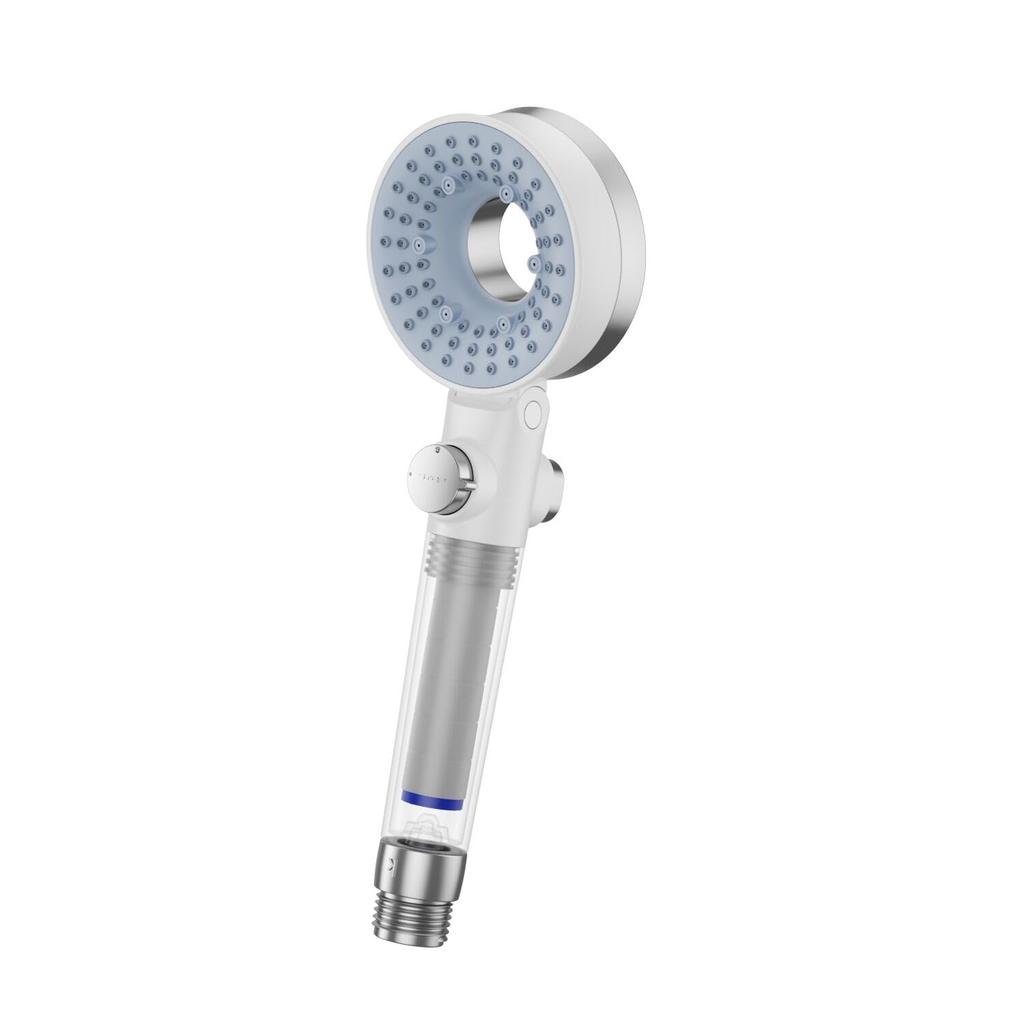 Shower head with and high cleaning water water stop mist shower water stop water flow water hair skin and heat retention includes 4 types of
