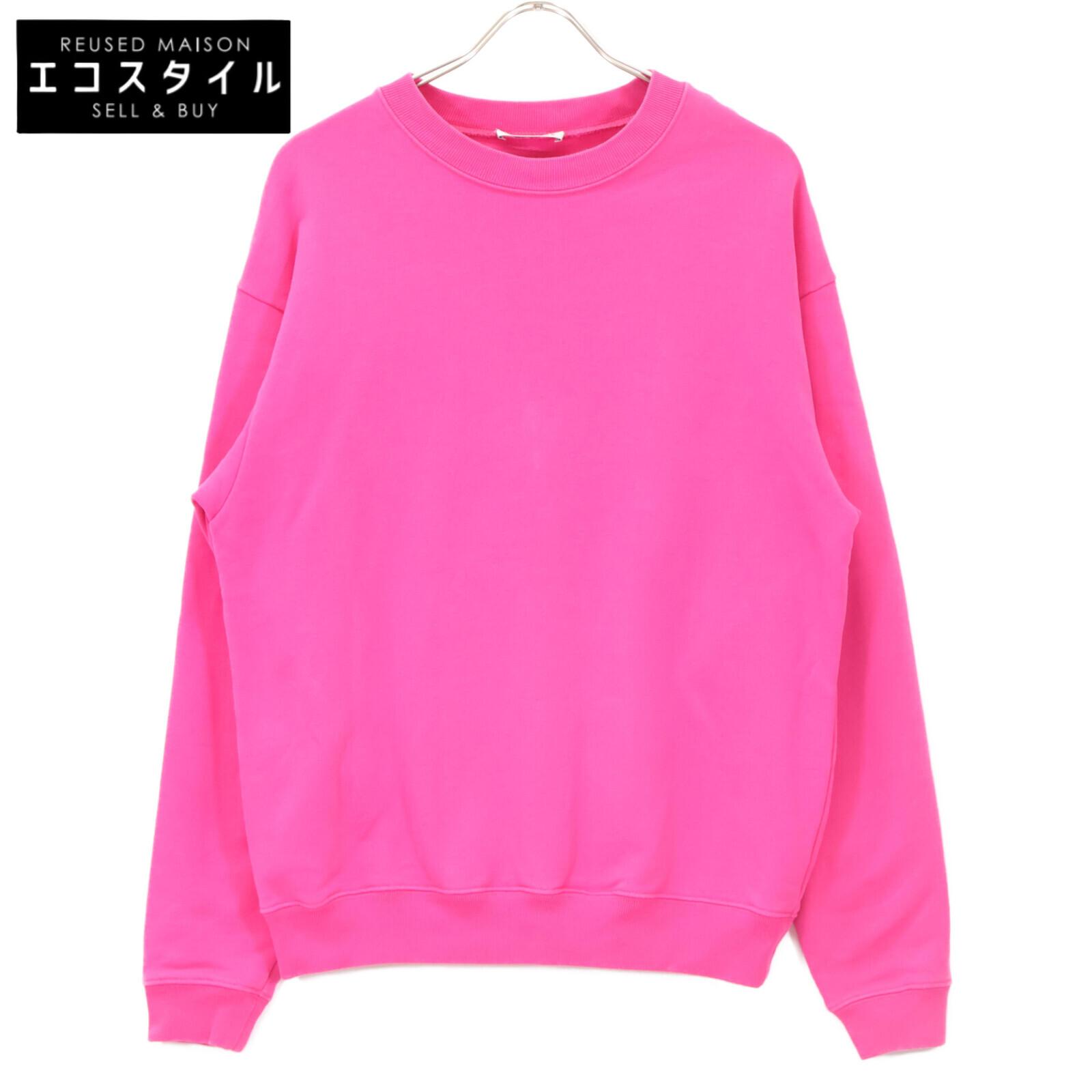 

BALENCIAGA 578132 Pink Back Logo Sweatshirt tops S pinkUsed