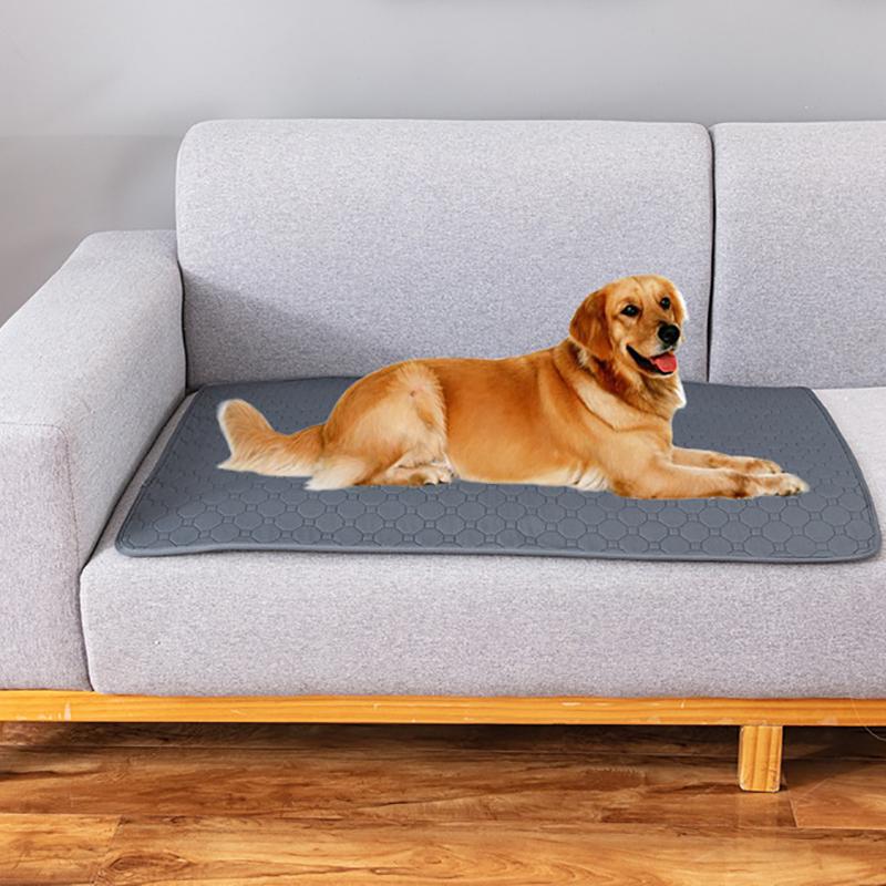 Reusable Pet Diaper Mat Dog Mat Washable Dog Pee Pad Puppy Training Pad Urine Absorbent Mat for Car Seat Floor Sofa Pet Supplies