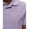 Polo Ralph Lauren Logo Embroidered Solid Color Short Sleeve Polo Shirt Men tops Light-Purple 710680784-370