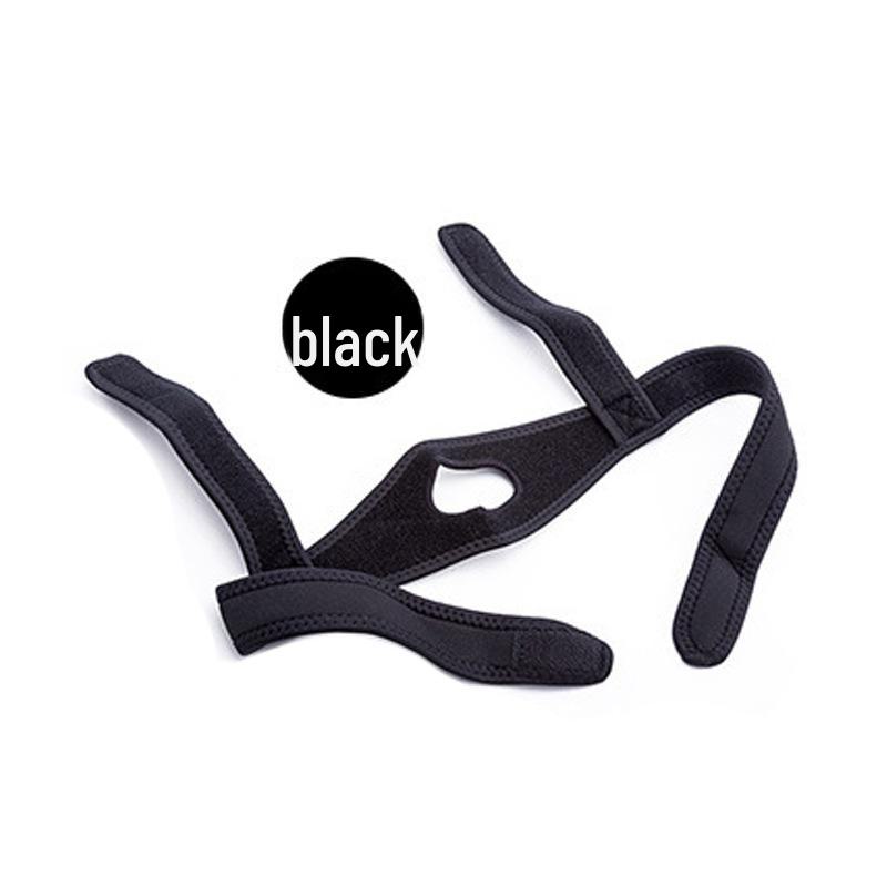 Breathable Mesh V-Face Anti-Snoring Sleeping Mask with Chin Support for Mouth Breathing Correction